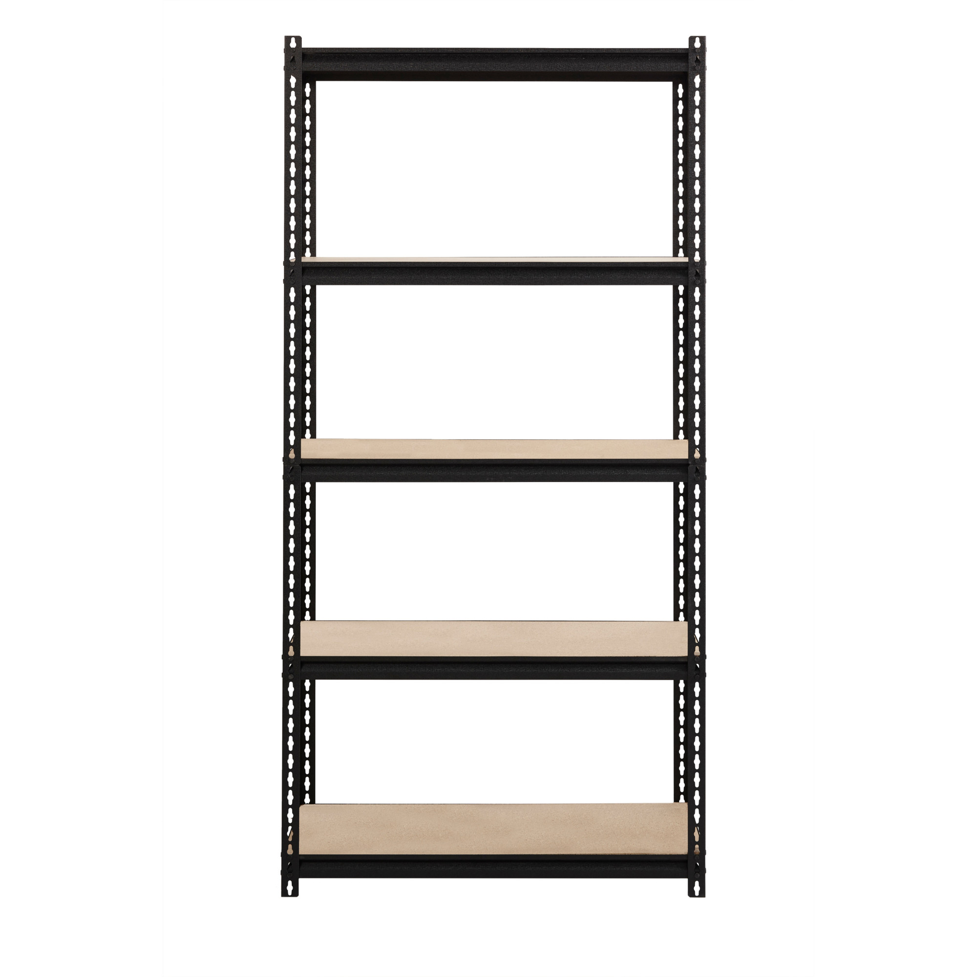 Hirsh Industries, 2300 Riveted Steel Shelving, 5-Shelf Unit, Width 36 in, Depth 18 in, Material Steel, Model# 20992